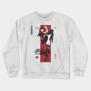 Cyborg Girl Crewneck Sweatshirt